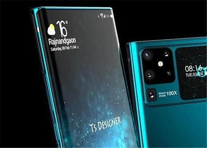 #华为Mate40Pro#华为Mate40pro设计图曝光，后置镜头达到6颗，主屏幕变动很大！