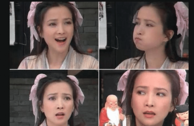 |一把年纪还演妙龄少女,图一忍了,图二再忍,最后一个忍无可忍