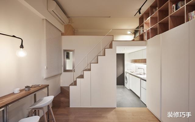 |她家房子才22平米,却挤得下所有功能,进门一看,简直装出了极致