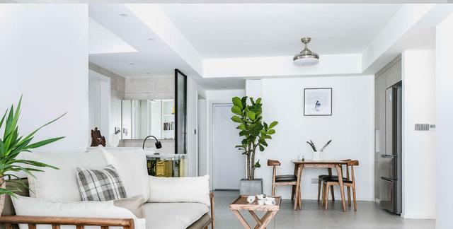 【】灰砖白墙，这应该是最简单的硬装了，花费7W，效果却超好！