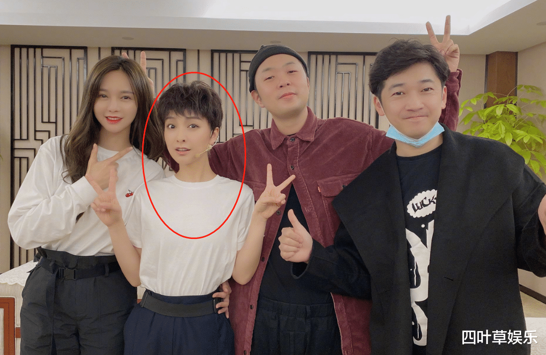 吴昕|吴昕微博晒短发造型，沈梦辰依偎在她怀中，也太像李维嘉了
