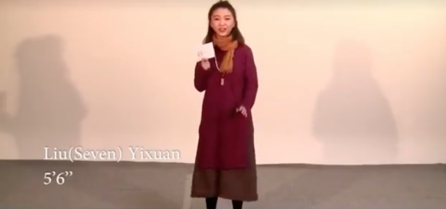 刘亦菲@花木兰试镜片段曝光，窦靖童杨采钰蓝盈莹参加了，自信不输刘亦菲
