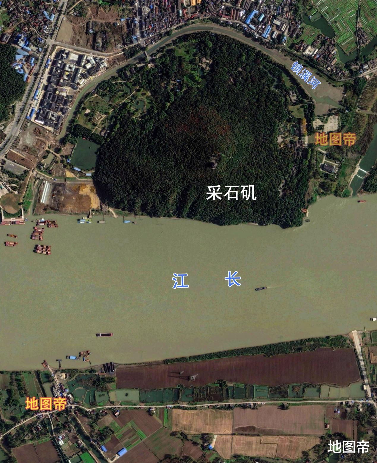 地图帝|长江沿岸石矶众多，城陵矶、采石矶、燕子矶为何能并称长江三矶？