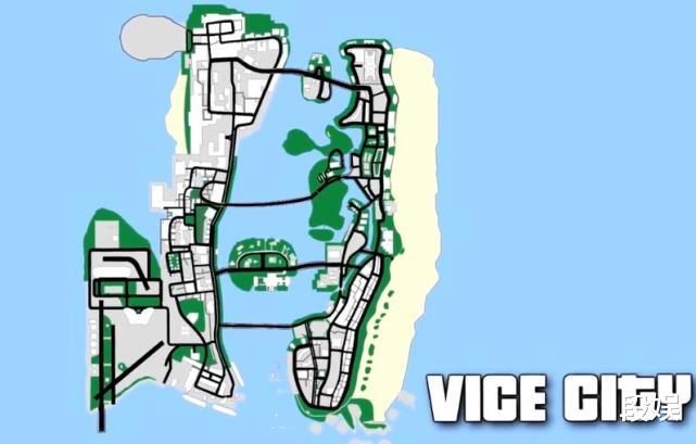 侠盗猎车手|《GTA1》到《GTA5》的地图发展历程,地图呈倍数上升!