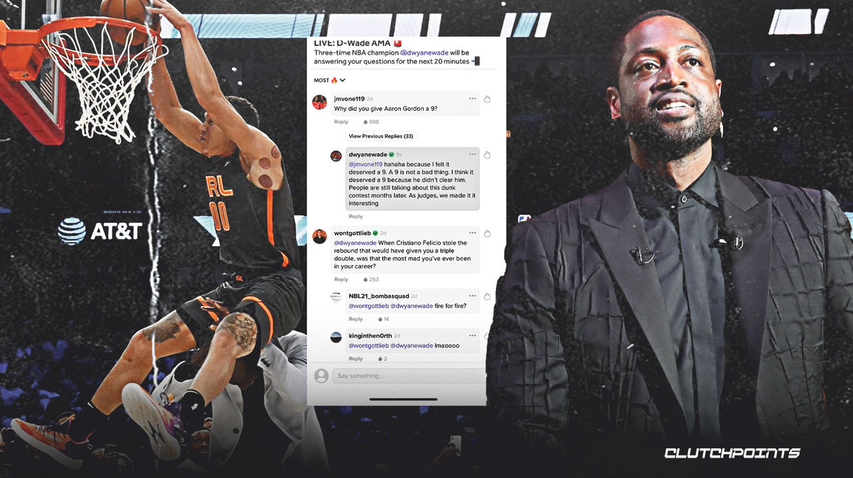 阿隆·戈登▲这梗过不去了！戈登发新单曲《9/10》韦德回应：可以注册商标，我赞助你！