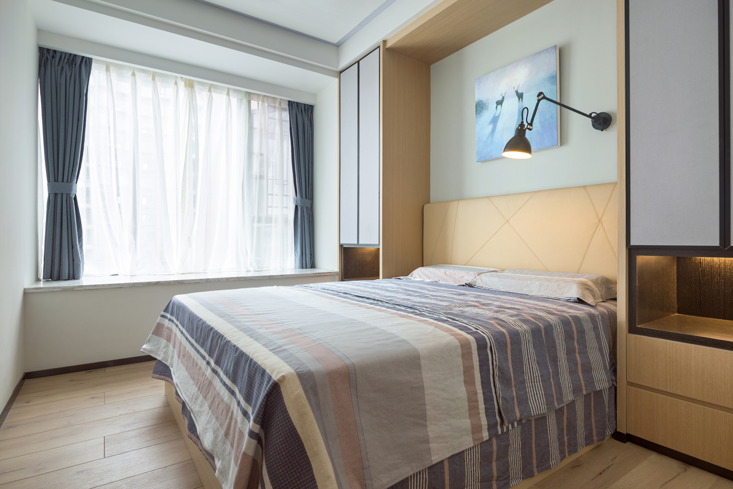 「」原木色北欧风格，极简装修清新范，满满都是舒适感