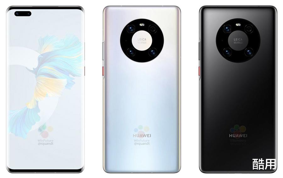 华为Mate40Pro|华为Mate40 Pro渲染图曝光,外观再有变化,花粉直言:辨识度很高