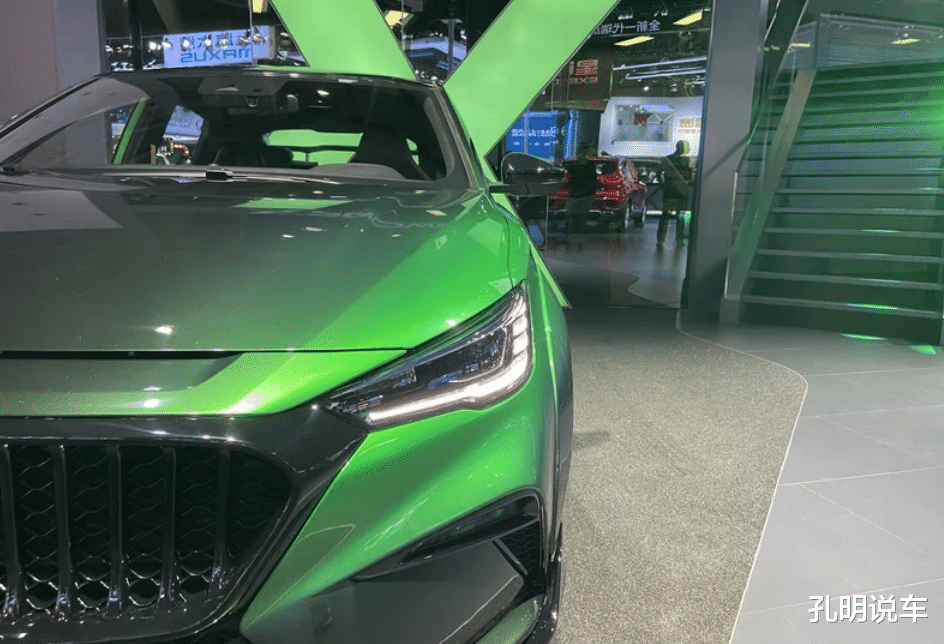 领克03|领克03+有对手了,这车带绿卡钳+大尾翼!内饰翻毛皮