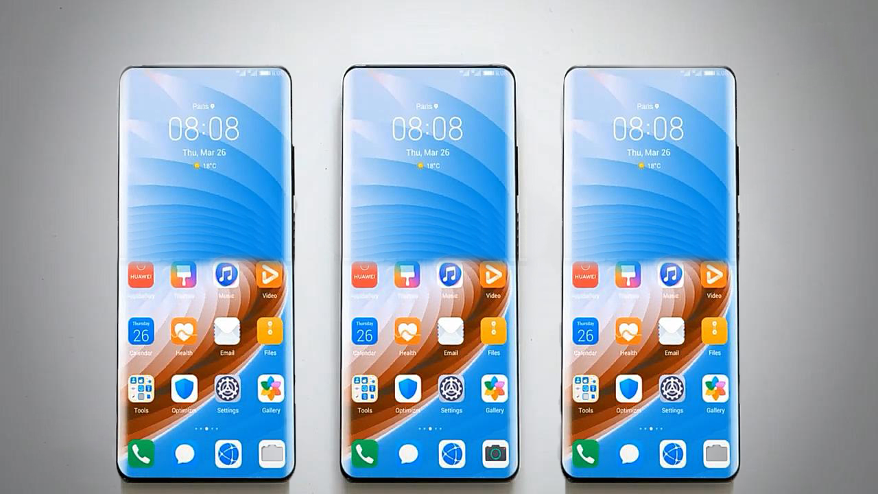 CPU|华为P50Pro概念图：砍掉药丸屏与浴霸，首发鸿蒙系统+四曲面全屏