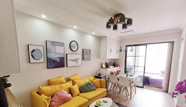 37平米小户型，面积巴掌大，却有两间房，功能相当齐全，太赞了