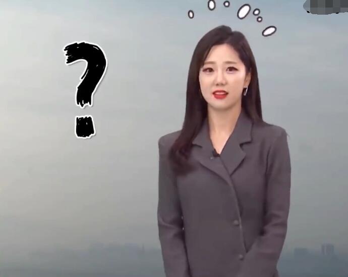 韩国天气预报女主持火了,"意外"视频播放量500万,网友:应该的