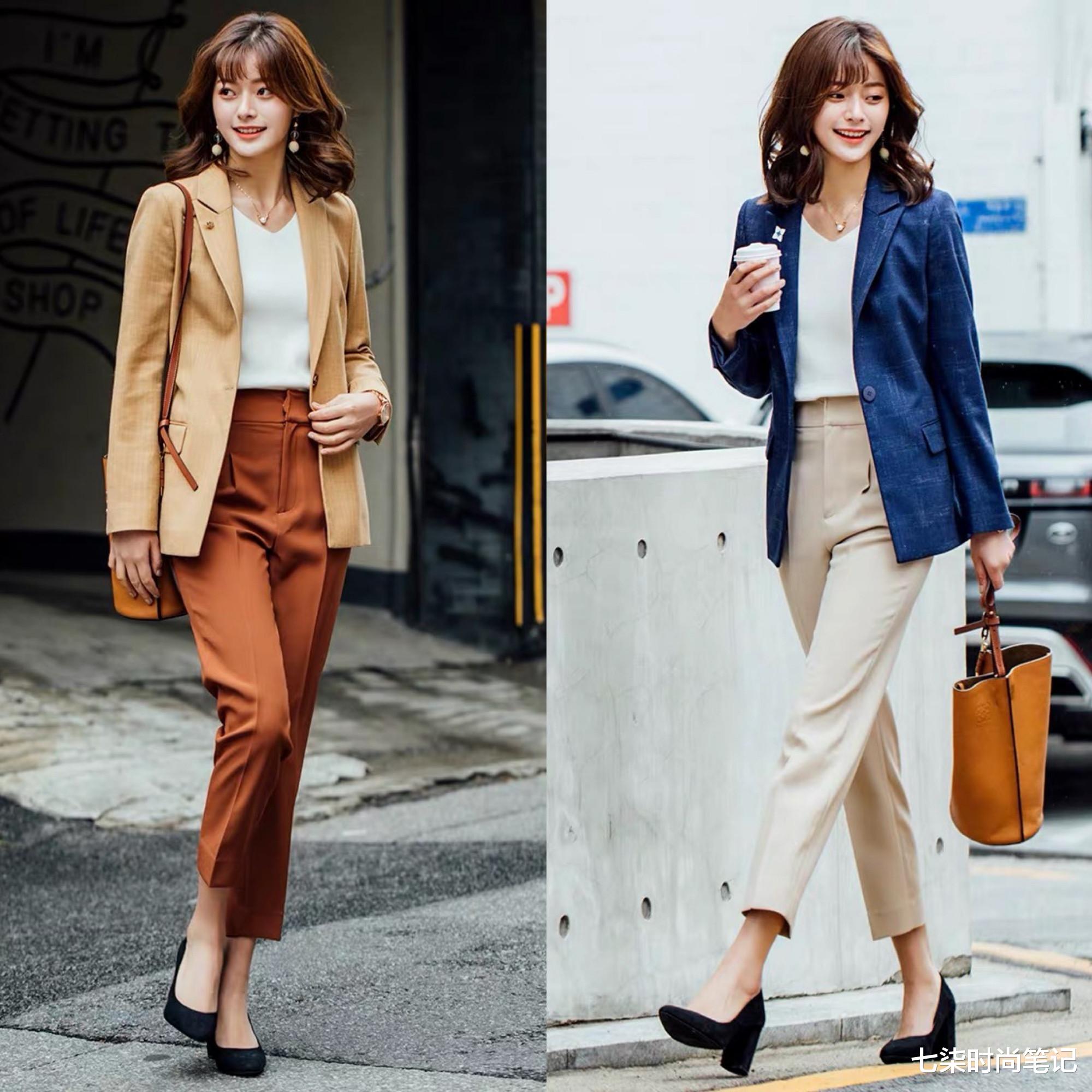 穿衣搭配|初秋日系通勤风搭配示范，日常上班这样穿，别人都夸你好看