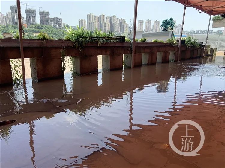重庆晚报|直击洪峰过境，重庆朝天门码头被淹没