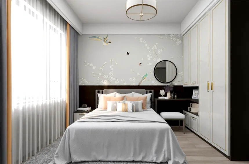 房中房|新中式装修喜欢吗，看完这套108平的中式时尚设计，怎么会不心动