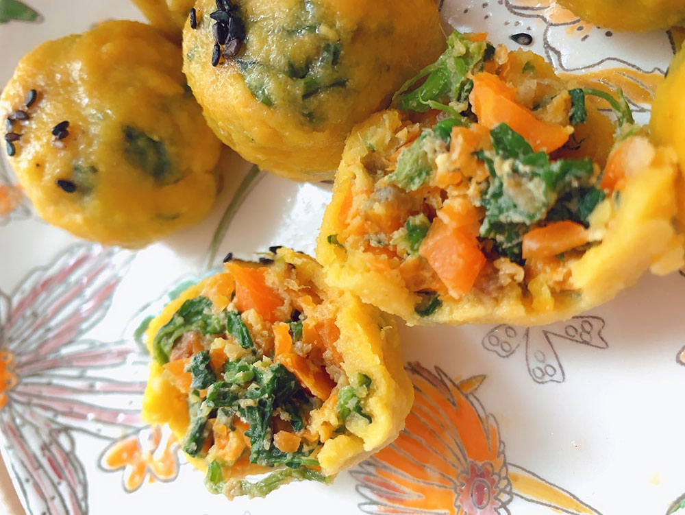 玉米：减肥期随便吃的玉米面小丸子，做法特简单，少油少盐，健康助减肥