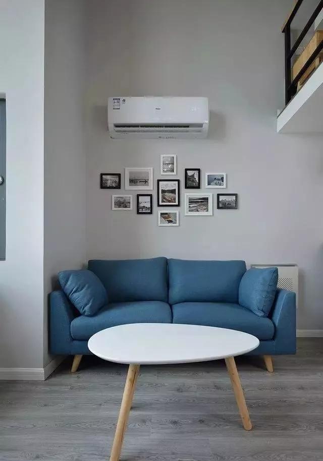 『』35平loft小公寓木地板上墙，烟花般灿烂的吊灯吸引目光！