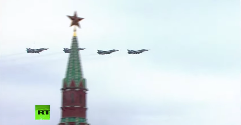 『宜家』俄罗斯47个城市举行胜利日空中阅兵，普京发表讲话