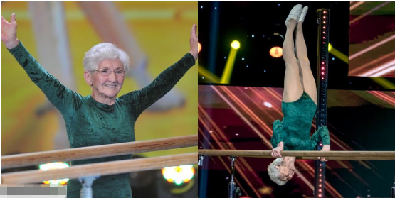 []最高龄体操选手！94岁Johanna：与其躺床垫退化，不如起身运动