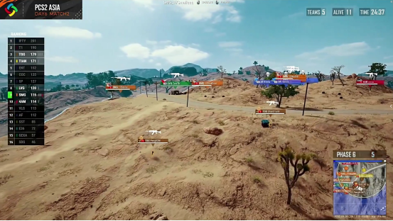 tsg战队|绝地求生丨恭喜TSG战队获得PSC洲际赛S2东亚赛区冠军