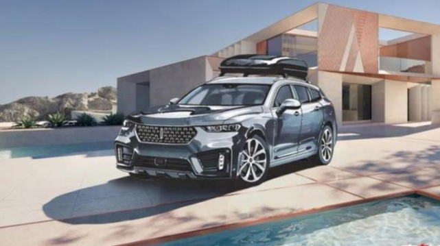 轿车▲没白等！长城“轿跑王”渲染图亮相，比思域还帅，估计能火