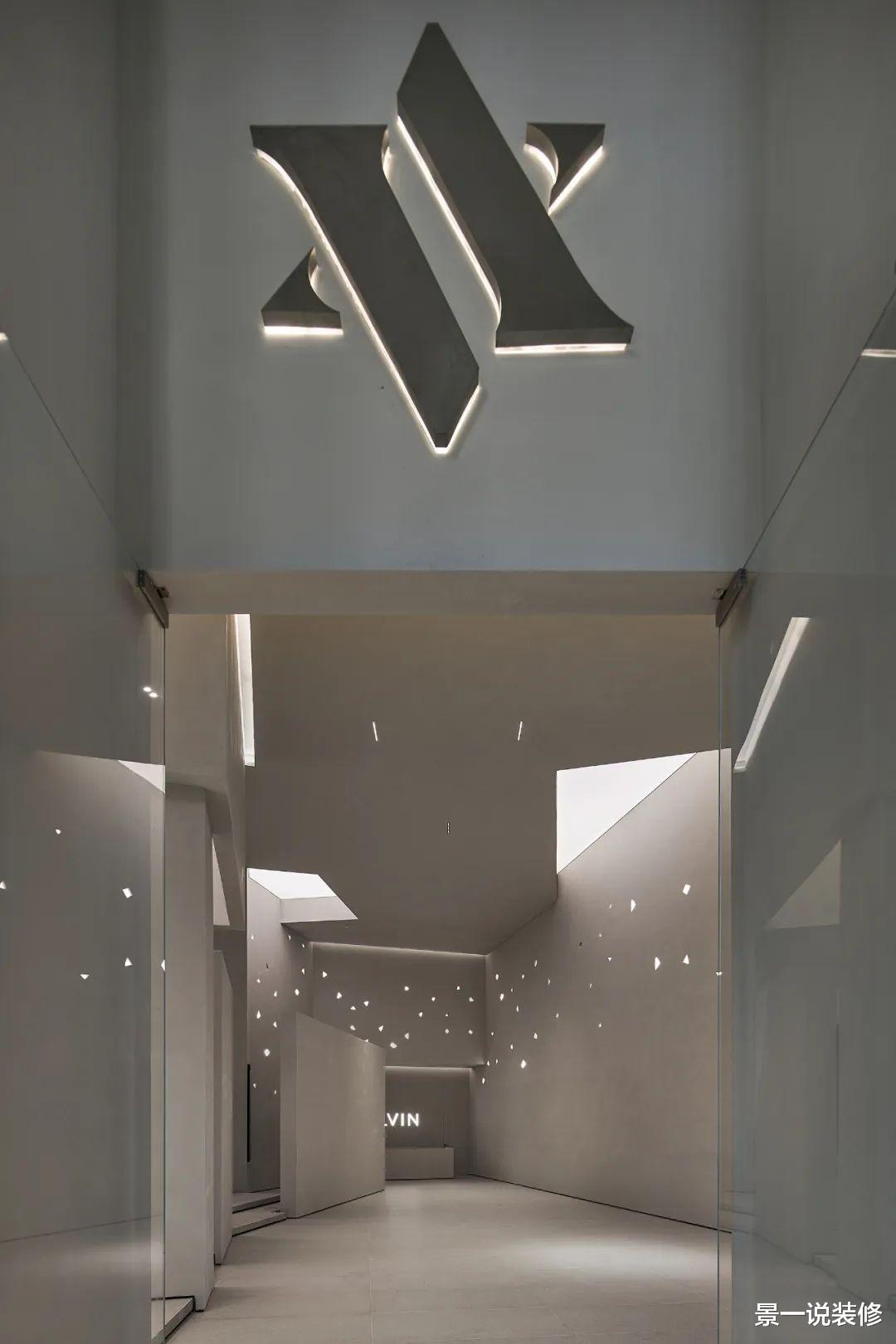 【】600㎡极简空间，没有任何装饰，只有光，却是极致震撼高级的美！