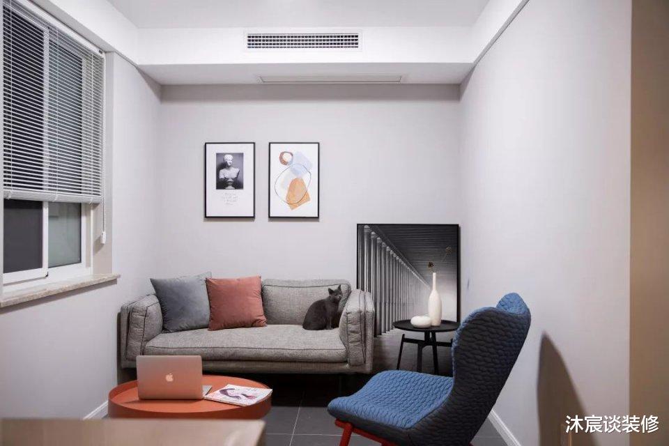 幕布|28岁女老师买下51㎡两室,装修后的新家简约清新,空间被利用极致