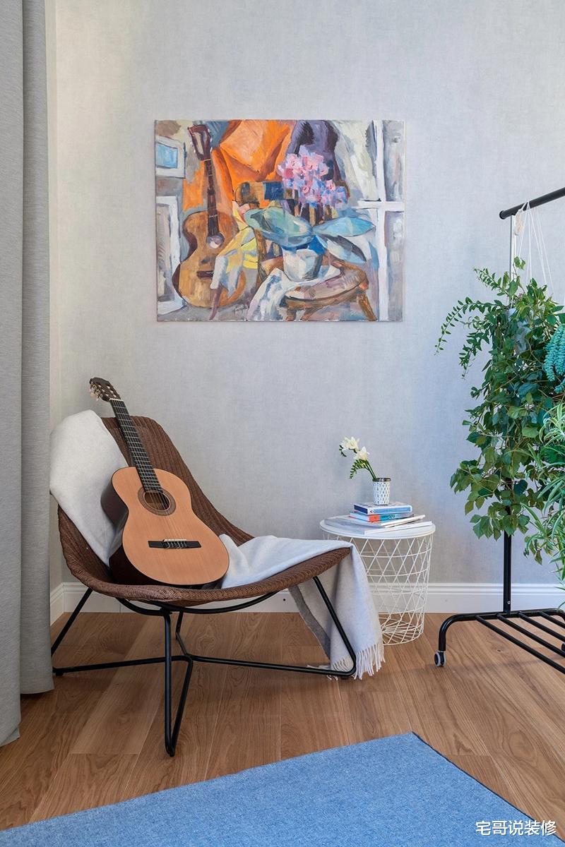 |奶奶和孙女的55㎡小户型公寓，“去客厅化”设计，住着真舒心