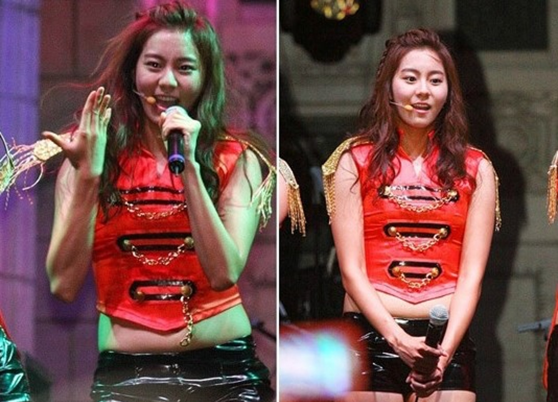 「金宥真」韩国女团成员因微胖被网友攻击，后来拼命减肥变成女神