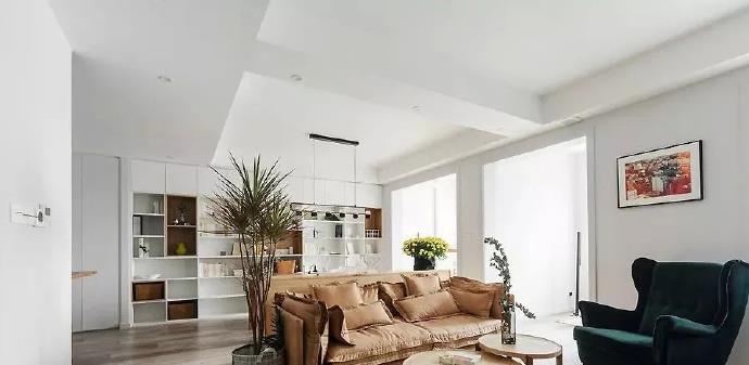 |110平简约北欧风装修，简单精致，是理想中家的样子！