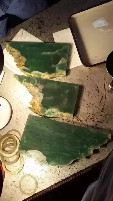 「翡翠」6块手镯料开料直播，一次看个过瘾，就是这么优秀！