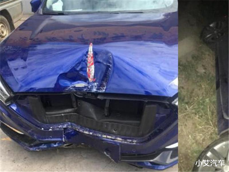 #红旗hs5#红旗HS5“怼”上电线杆,车主下车后乐了:这质量,谁还乐意买丰田?