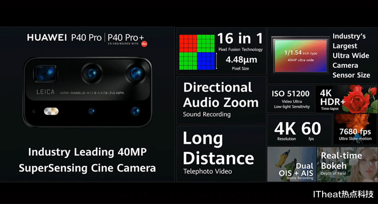 #华为p40#华为正式发布P40系列手机：拍照王者降临，10倍光学变焦