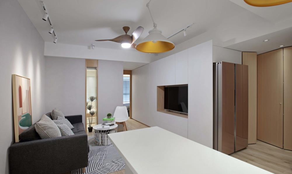 设计师|化零为整重新划分空间，52㎡小户型变身舒适实用小两居，真心不错