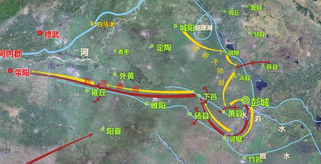 [韩信]彭城之战，56万联军惨遭项羽屠杀，兵仙韩信在干啥？