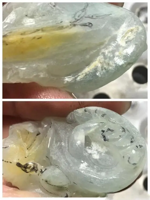 |一块不起眼的翡翠原石，巧雕后没想到竟是一件引人注目的精品挂件！