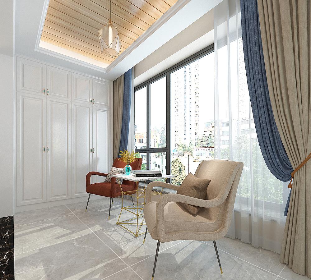 『』老婆坚持要把家里面135平米房子，装成美式风格，完工后太惊艳了