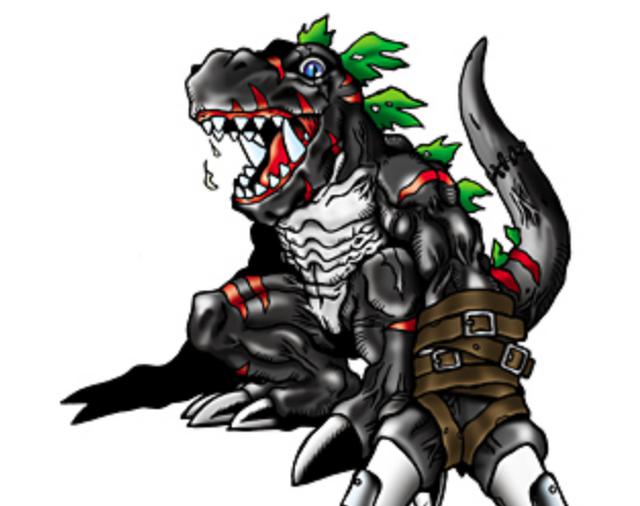 亚古兽进化成为暴龙兽的第3种形态其实就是巨龙兽.