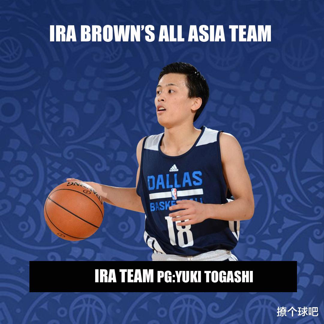 姚明|日本球员选亚洲男篮最佳阵容，姚明易建联无缘，控卫单挑赢诺天王！