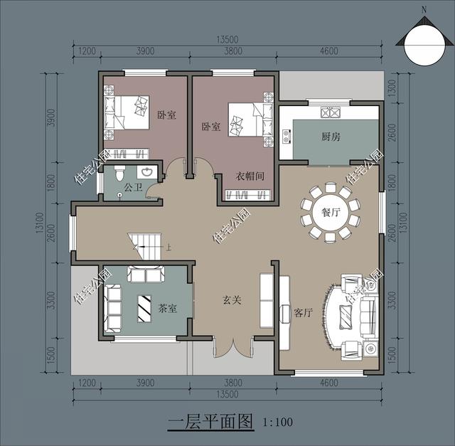 |13米乘13米自建房怎么设计比较合理？