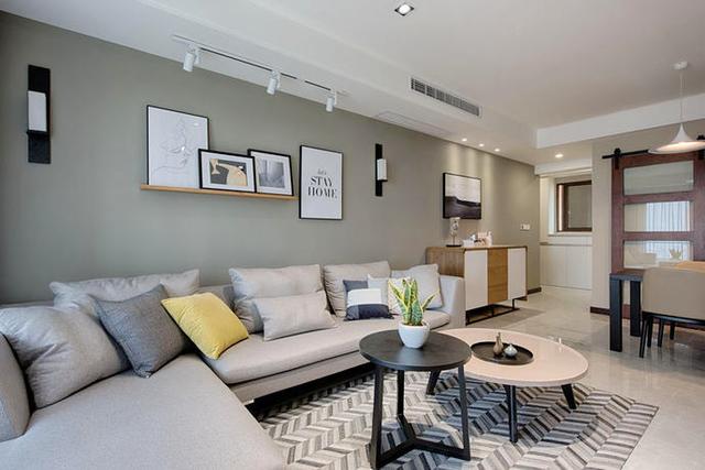 |最干净放松的家，套内95平现代简约，很治愈，用简单诠释生活