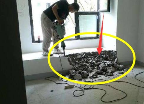 「」刚想把飘窗拆了做榻榻米，可一拆物业就找上门，差点犯大错