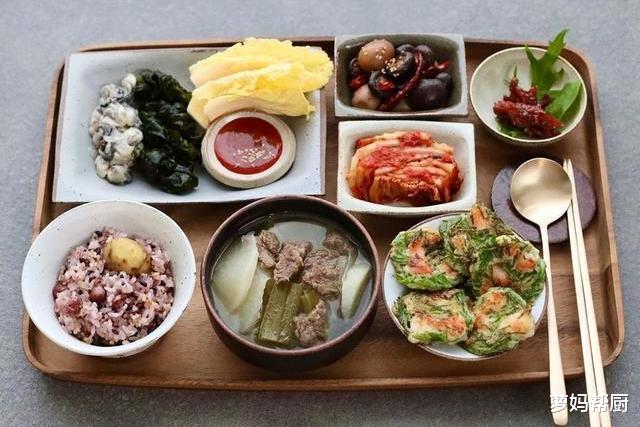 米饭|韩国媳妇嫁到中国，为丈夫做一日三餐，天天这样吃谁受得了啊！