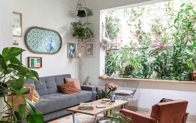 ：绿植+吊床，将阳台打造成森系休闲区，小资生活也不过如此！