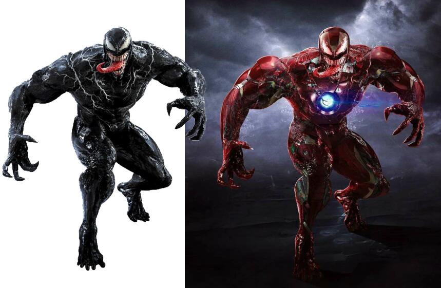 [灭霸]穿上托尼战甲什么样？毒液变“毒铁侠”，你看灭霸有多矬？