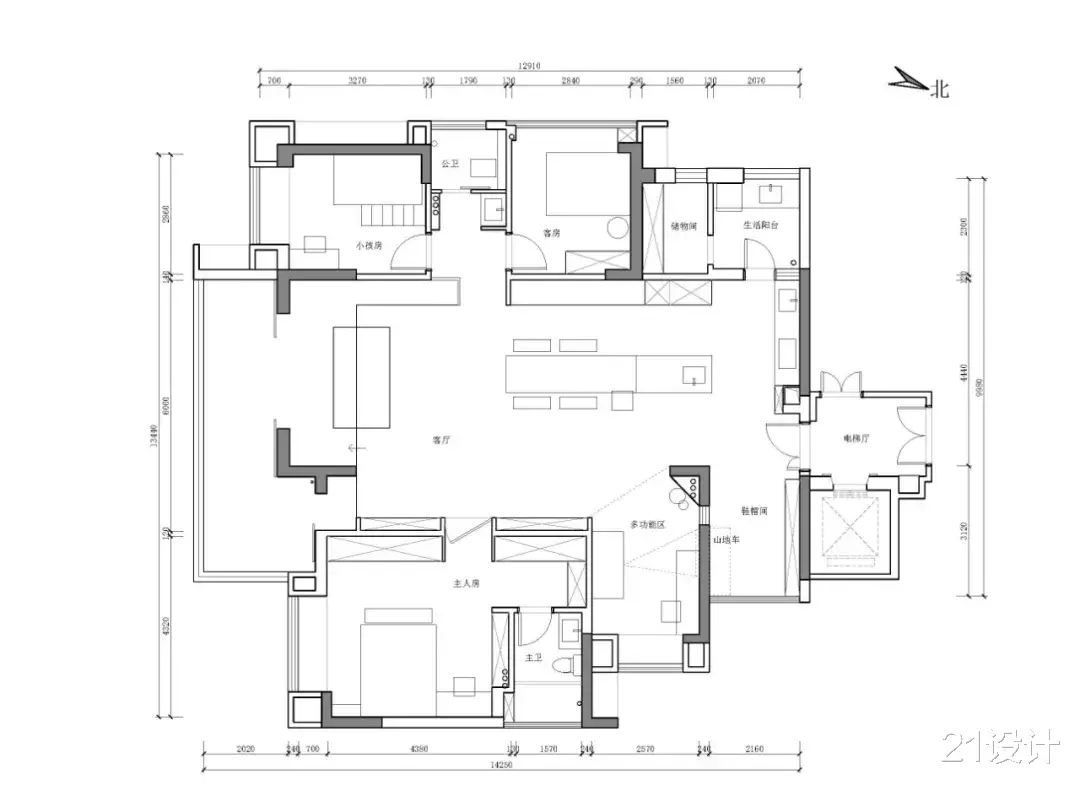 王小妞情景家（07）：初见情景平面方案