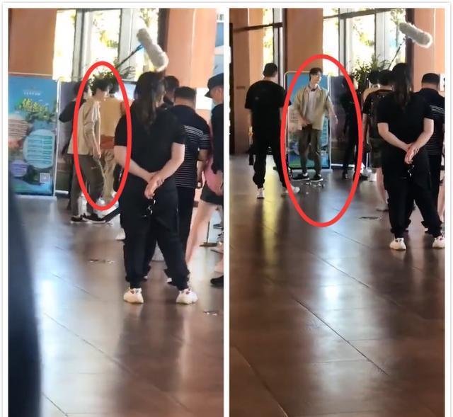 王一博@天天向上:王一博古滇路透再现20分钟过万转发图,趁机玩滑板开心