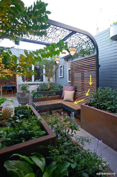 张萌|现在这个天气，院里搭个廊架下铺排骨架，100分休闲场所看着心动