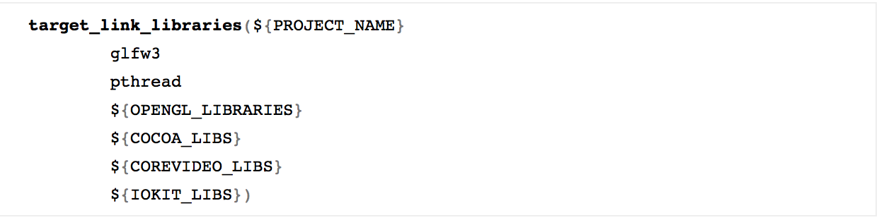英特尔|使用mac系统，基于cmake搭建OpenGL环境