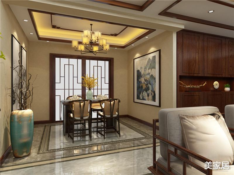 【】123平新中式风格样板间超有韵味,这是老人房?年轻人住也没问题啊