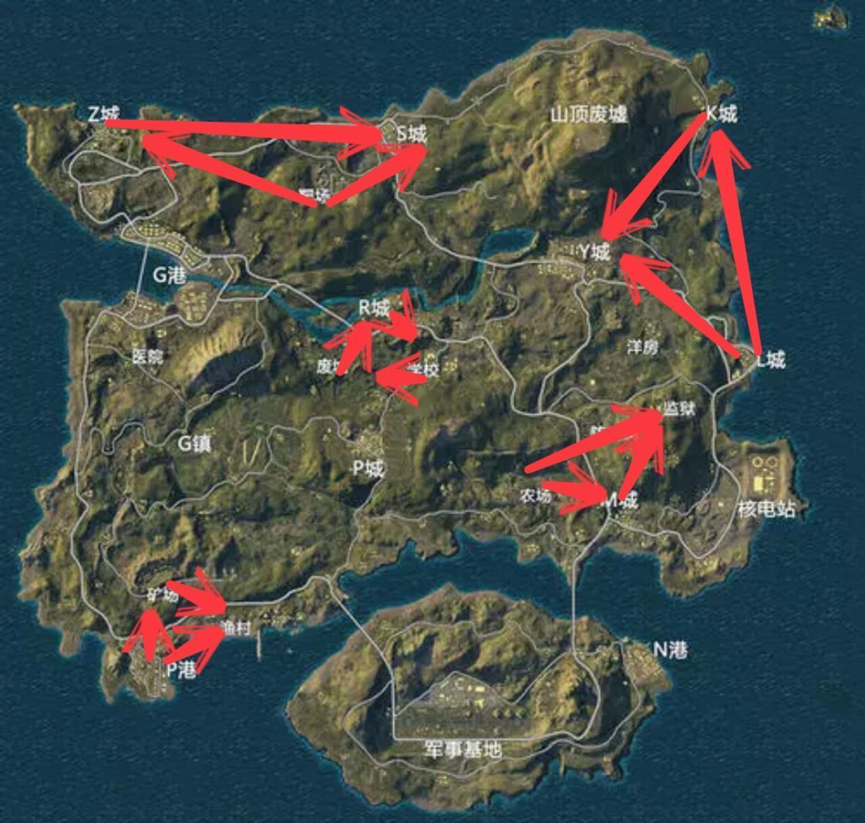 打野:和平精英:一份属于打野玩家“三角形”法则!(打野必备)